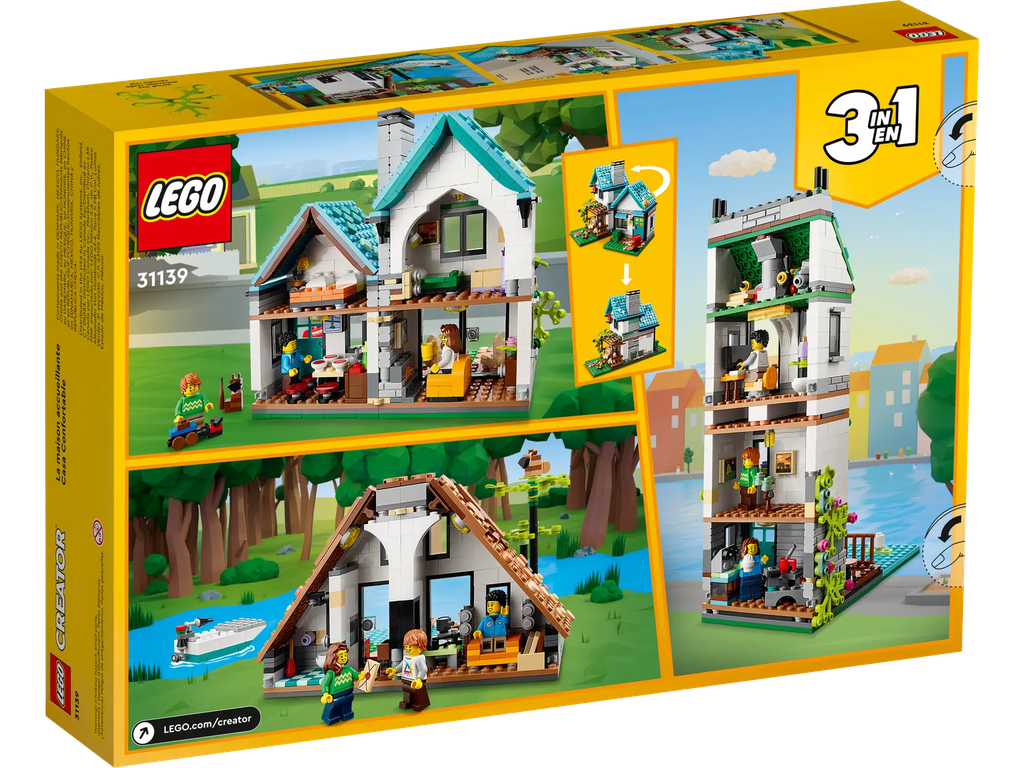 あい LEGO 31139 Creator Cozy House | My Toy Shop